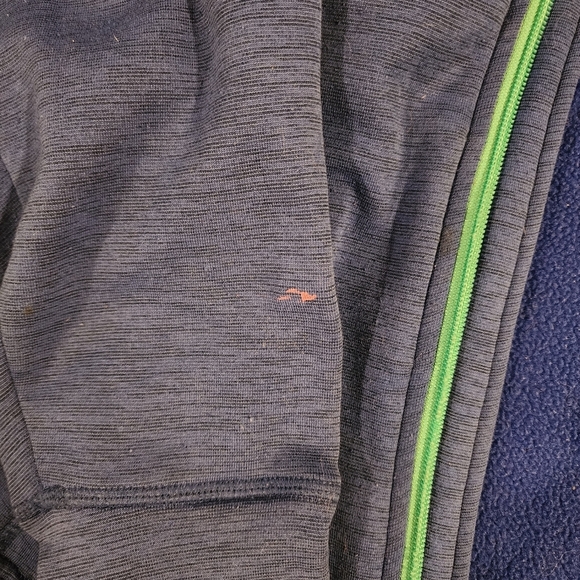 Avalanche Size Medium Fleece Lined Full Zip Hooded Jacket Blue - Picture 5 of 5